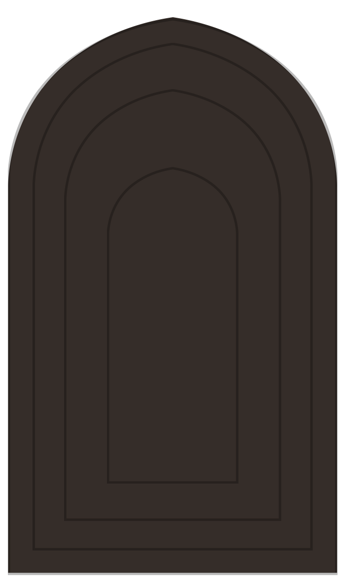 Bouclé Arched Prayer Rug
